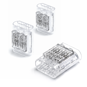 Connecteur Électrique Automobile Transparent à Connexion Rapide Sans Outil, 1 à 6 Broches, Boîtier PC pour Fils Souples - Product Image 5