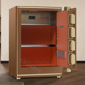 CEQSAFE Coffre-fort biométrique de sécurité à empreintes digitales, coffre-fort numérique caché pour la maison, coffre-fort intelligent antivol avec reconnaissance faciale Wifi - Product Image 4