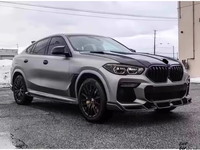 Pour BMW X6 G06, coque de rétroviseur en fibre de carbone forgée de style LD amélioré, kit de carrosserie, kit de personnalisation de voiture, outils de voiture, accessoires de voiture