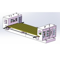 Macchina di assemblaggio Semi automatica tipo verticale fabbricazione produrre legno H20 fascio linea di produzione