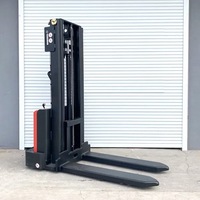 Topsense Vente en gros 1.5Ton entièrement électrique Empileur de palettes Transpalette 1.6m 3m Chine Empileur de palettes électrique Walkie
