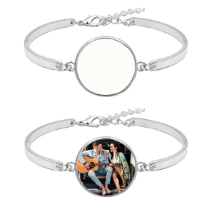 Qualisub Nieuwe Metalen Armband Blanks Sublimatie Armbanden Bedelarmband In Aangepaste Afdrukken - Product Image 1