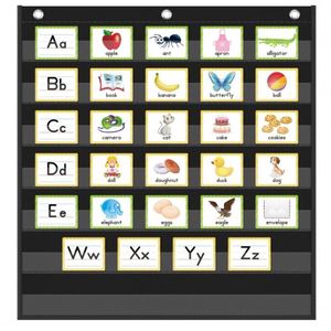 Soporte de bolsillo portátil para tablas de frases y tarjetas de palabras, herramienta para el aprendizaje del alfabeto, material escolar y de oficina para profesores - Product Image 1