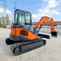 Excavatrice Hitachi ZX50U d'occasion de 5 tonnes, mini-excavatrice Hitachi ZX50U d'occasion
