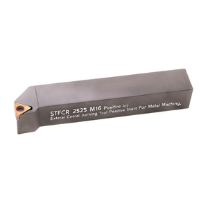 Herramienta de torneado externo STFCR 2525 M16 con inserto positivo para mecanizado de metales - Product Image 2