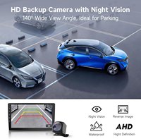 Autoradio Android 2 DIN avec écran tactile T100, WiFi, Mirror Link, GPS et lecteur multimédia – Système stéréo de voiture