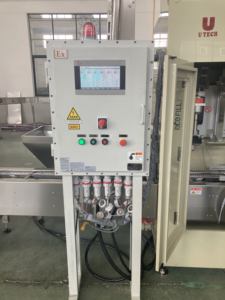 Machine <span class=keywords><strong>de</strong></span> remplissage automatique antidéflagrante pour liquides chimiques, blanchisserie, lavage <span class=keywords><strong>de</strong></span> toilettes, type pesage linéaire, bouteille en HDPE <span class=keywords><strong>de</strong></span> 10L <span class=keywords><strong>20L</strong></span> - Product Image 4