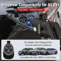 Adaptateur CCS2 vers GBT 400A, connecteur de charge pour véhicule électrique, adaptateur 1000V pour usage industriel