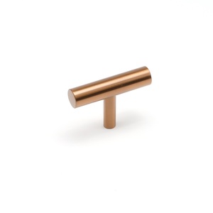 Chất Lượng Cao Brass T-Bar Xử Lý Phần Cứng Nhà Núm Đồng Vàng Kéo Tủ Quần Áo Xử Lý Nhà Bếp Xử Lý - Product Image 6