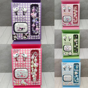 Sanrio Qualcomm pour écouteurs intra-auriculaires 5.3 avec annulation active du bruit, étanches, design sportif, chaîne perlée <span class=keywords><strong>Kuroshitsuji</strong></span> - Product Image 5