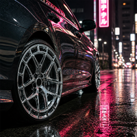 Jantes forgées sur mesure à profil profond concave 18-22 pouces 5x112 5x114.3 5x120 PCD Hyper Silver pour BMW M2 M3 M4 M5 X5 X6 M440i M340i M220i