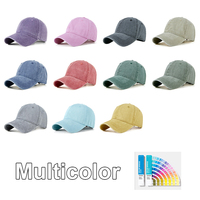 Gorra de Béisbol Premium Personalizada, Gorra de 6 Paneles Estilo Vintage, Gorra de Béisbol Lisa para Personalización de Marca