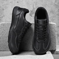 Chaussures de sport classiques rétro pour hommes, baskets plates confortables à lacets avec empeigne perforée, plusieurs couleurs, chaussures d'extérieur quotidiennes