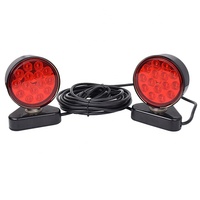 Kit d'éclairage LED magnétique filaire personnalisé pour remorque - Vente en gros de feux stop, arrière et clignotants 12V avec câble de 20 pieds