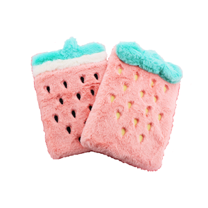 Cahier de fruits en peluche Cahier de cours pour étudiants Cahier horizontal pastèque - Product Image 1