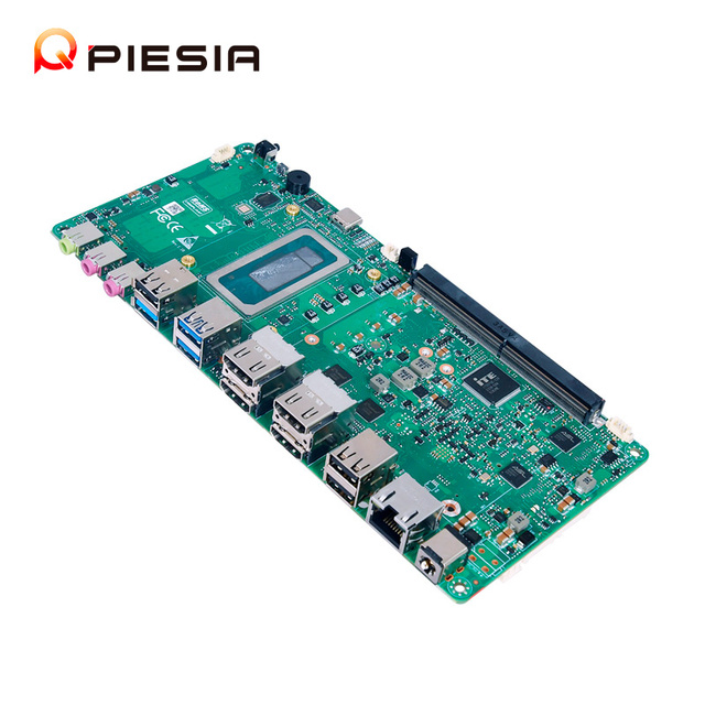 Piesia Industrial Motherboard Live Motherboard Intel 12th/13th I7-1360P 2*DDR5 Ram RX550 Computer Motherboard