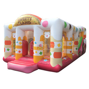 Château gonflable pour enfants, nouveau design, aire de jeux Sweetmeats, petite structure de saut pour enfants - Product Image 1