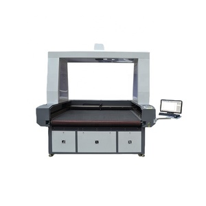 H1814st in kỹ thuật số thông minh laser cắt vải Laser Cutter Độ chính xác cao chất lượng CCD cắt laser Mach - Product Image 1
