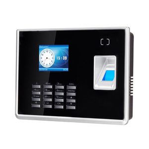 TIMY Descarga Gratuita Sistema de Gestión de Asistencia con Huella Dactilar Excel, Máquina de Control de Asistencia TM1100, Enchufe Estadounidense - Product Image 1