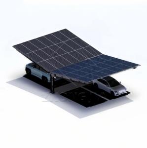 Zhongxuan Structural Steel Solar Carport Mounting System for Commercial Buildings Integrated Solar CE Certified 10-Year - Product Image 1