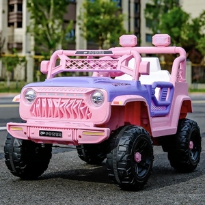 流行儿童大尺寸电动汽车，带遥控功能，可乘坐，两座，电池供电玩具车 - Product Image 2