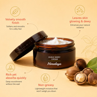 Beurre corporel personnalisé à la noix de Kukui, marque privée OEM ODM, texture dense et luxueuse non fouettée, hydratation longue durée, lissage de la peau