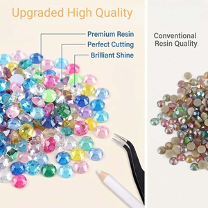 Juego <span class=keywords><strong>de</strong></span> Diamantes <span class=keywords><strong>de</strong></span> Imitación <span class=keywords><strong>de</strong></span> Resina <span class=keywords><strong>de</strong></span> Lujo <span class=keywords><strong>de</strong></span> 3/4/5 mm, 40 Colores, Gemas <span class=keywords><strong>de</strong></span> Cristal <span class=keywords><strong>de</strong></span> Varios Tamaños para Decoración <span class=keywords><strong>de</strong></span> Uñas, Manualidades, Decoración <span class=keywords><strong>de</strong></span> Carcasas <span class=keywords><strong>de</strong></span> Teléfono - Product Image 3