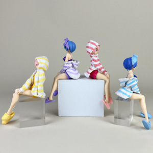Figura de <span class=keywords><strong>Anime</strong></span> Ramrem de Diferentes Mundos, Modelo Decorativo de Chica Hermosa, Estilo <span class=keywords><strong>Anime</strong></span>, Diseño Personalizado - Product Image 4