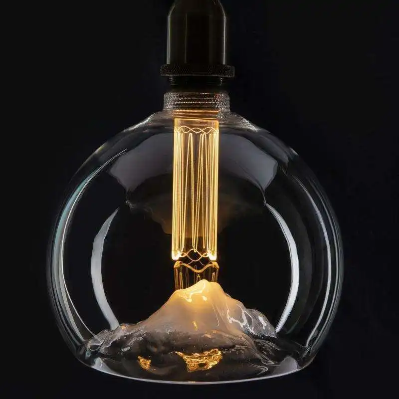 Modern Creative Art Led Chandelier Light Dimmable Decorative Lighting Fancy Mountain Shaped Led Edison Bulb