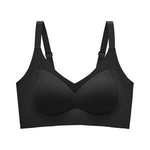 Soutien-gorge de sport tricoté de haute qualité à bretelles réglables, bonnets fixes, sans coutures, effet push-up gelée pour petites poitrines, usage quotidien - Product Image 6