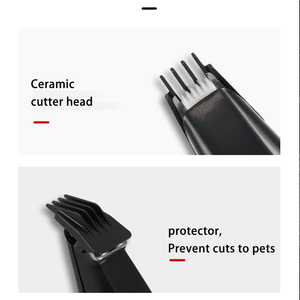 Tondeuse électrique pour <span class=keywords><strong>chien</strong></span> avec lame en céramique Tondeuse de toilettage sans fil pour les poils de chat pour couper les poils de <span class=keywords><strong>chien</strong></span> autour de l'<span class=keywords><strong>oreille</strong></span> de la patte - Product Image 6