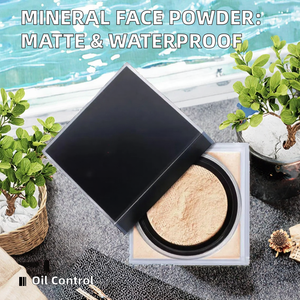 Nouvelle <span class=keywords><strong>Poudre</strong></span> Minérale Translucide Fixatrice et Matifiante, Anti-Cernes, Contrôle du Sébum, Résistante à l'Eau, avec Étiquetage Personnalisé - Product Image 2