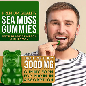 Nhãn hiệu riêng thuần chay Hữu Cơ vitamin khoáng chất cai nghiện cải thiện miễn dịch năng lượng seamoss biển rêu Gummies với bladderwrack cây ngưu bàng - Product Image 3