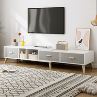 Meuble de salon, centre de divertissement, console TV, meuble TV moderne de luxe