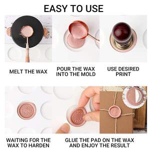 29043 с 24 полостями, Белый силиконовый штамп для воска - Product Image 5