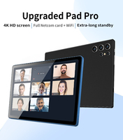 Nueva Tablet Inteligente de 10.1 Pulgadas, Android 10, MTK Octa Core, Doble SIM, Wi-Fi, USB Tipo-C, Mini Laptop para Educación y Uso Empresarial