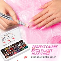 Palette de gel de peinture crème solide 24 couleurs, gel UV LED à haute pigmentation, longue tenue, pour salon et manucure DIY