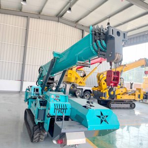 Trung Quốc cung cấp yitaiwei ytw5.0 5 tấn DIESEL Spider <span class=keywords><strong>Crane</strong></span> nhỏ <span class=keywords><strong>Crawler</strong></span> Telescopic Boom di động thiết bị nâng hạ 16.8m Chiều cao tối đa - Product Image 5