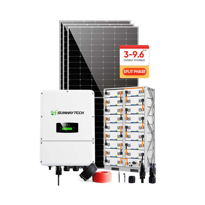 10kw Hybrid Solar System Sunway 3kw 5kw Energy Storage Battery Lithium ...