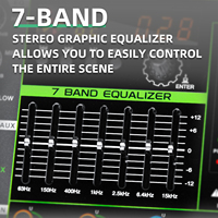 Meilleures ventes - Console de mixage audio professionnelle 12 canaux - Mixeur audio DJ pour spectacles sur scène