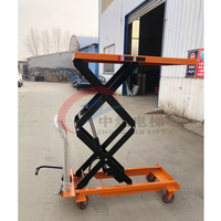 300kg 500kg Ciseaux personnalisés Petit mini chariot de table élévatrice manuelle hydraulique portable
