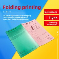 Brochures pliées en trois, imprimées offset couleur recto-verso sur mesure et dépliants publicitaires – supports promotionnels en papier couché