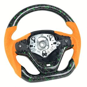 Volante de Fibra de Carbono Forjado Personalizado para el Interior del Automóvil, para <span class=keywords><strong>BMW</strong></span> 320 325 <span class=keywords><strong>330</strong></span> 335 120 F20 F22 F30 F35 F31 M3 - Product Image 3