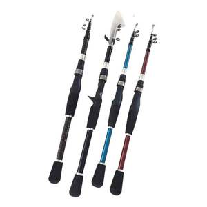 Canne à pêche télescopique en composite carbone et fibre de verre pour la pêche en eau douce (bar et carpe) - Multi-sections, durable - Product Image 3