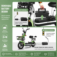 Paket Baterai Lithium 36v 48V 10ah 15Ah 20Ah OEM yang Dapat Diisi Ulang dan Dapat Disesuaikan untuk Sepeda Listrik E-Bike dengan Pengisi Daya Cepat BMS