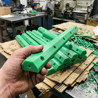 Kundenspezifische OEM CNC-gefräste Kunststoffteile UHMWPE PTFE Nylon POM Zahnräder Buchsen Ringe Blöcke Zeichnungsbasierte Multi-Material-Produktion