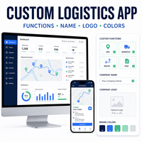Solutions d'application de gestion logistique personnalisées pour iOS/Android, suivi GPS, gestion des expéditions, prise en charge multiplateforme, Internet