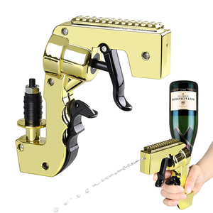 Pistolets à bière, flacons à alcool, distributeurs réglables, bouteilles à vin rouge fantaisie en plastique – Articles de fête pour la remise des diplômes et les mariages - Product Image 1