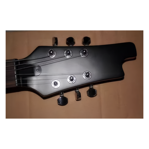 กีตาร์ไฟฟ้า Jelo ขนาด 41 นิ้ว ตัวบอดี้ทำจากไม้มะฮอกกานีแท้  6 สาย  คันโยกปรับเสียง <span class=keywords><strong>Wilkinson</strong></span>  เคลือบเงา  ปิ๊กอัพแบบ H  รุ่น AK47 แบบไม่มีหัว - Product Image 4