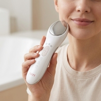 Appareil de soin du visage galvanique professionnel pour usage domestique, booster électrique, appareil facial sonique